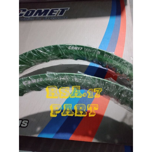 VELG U SHAPE COMET HIJAU ORIGINAL 140 160 17