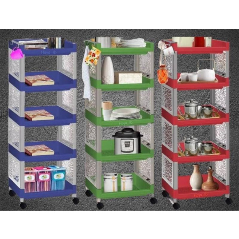 Ready rak yoyo 5 susun warna