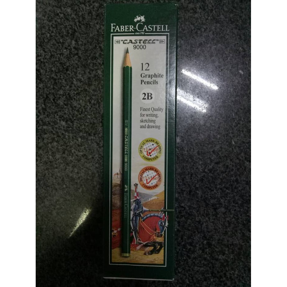 

Pensil 2B faber castell graphite pencil