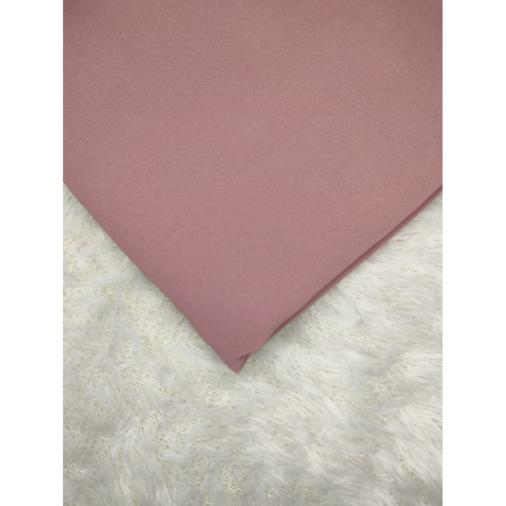 PASHMINA SQUARE ORIGINAL ( ANTI TEMBEM ) / PASHMINA SEGITIGA-NUDE