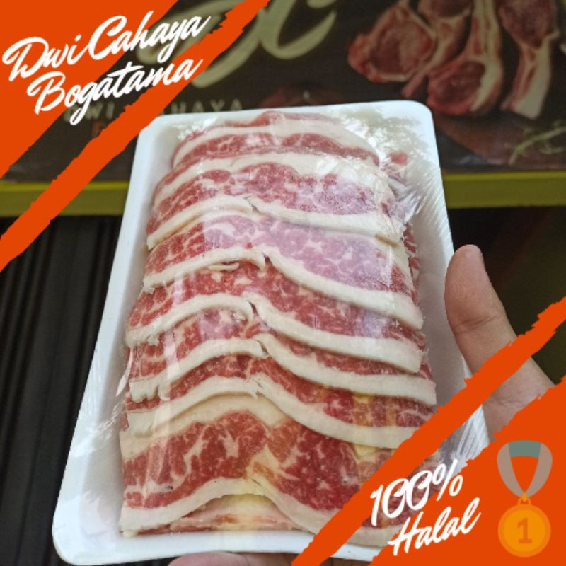 USA Beef Premium Slice Beef Daging Slice Ala Yoshinoya 1Kg | Shopee ...