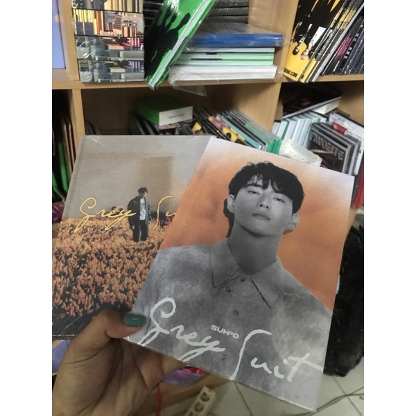 ALBUM SUHO Grey Suit album suho sealed murah album exo murah album grey suit sealed