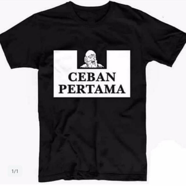 T-shirt baju kaos ORANG TUA CEBAN PERTAMA