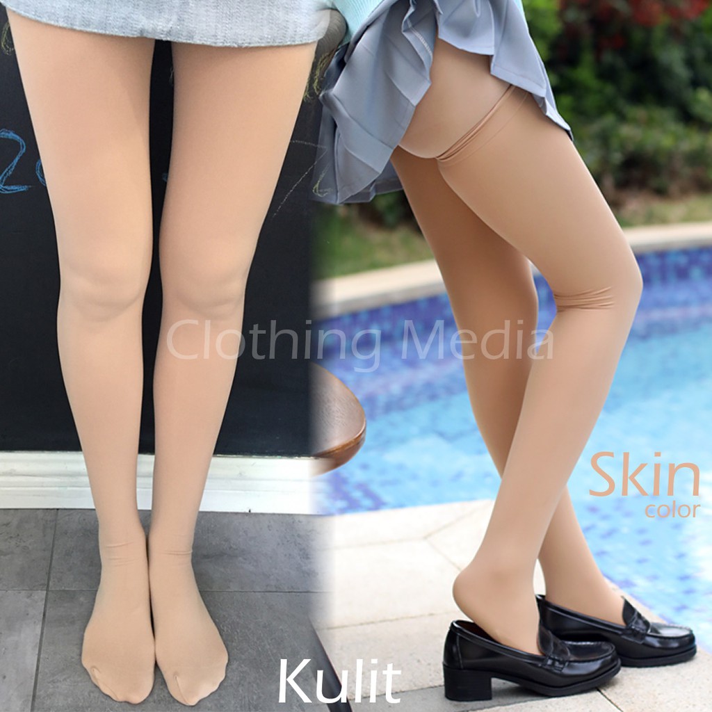 Kaos Kaki Super Panjang 80cm Velvet Elastis Kaus Paha Tinggi Overknee Socks Thigh High