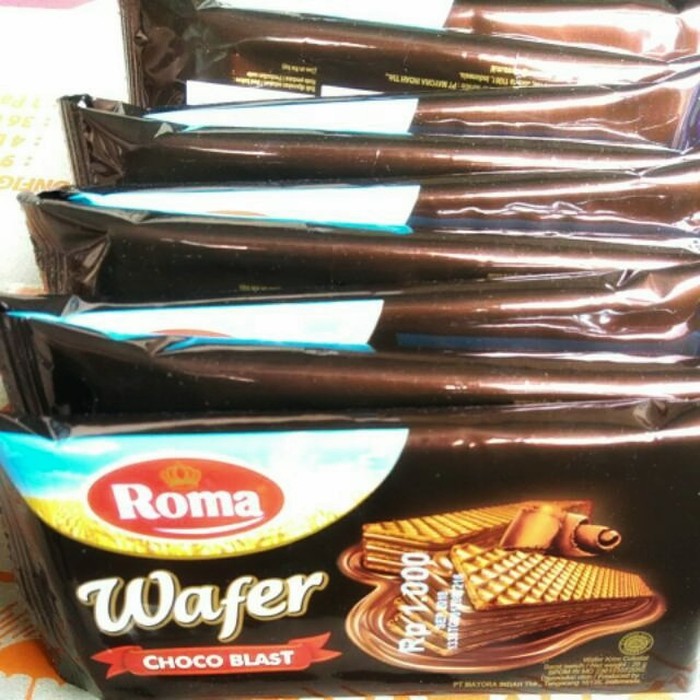 

MURAH!!! ROMA WAFER CHOCO BLAST - 28 GR - 1000 AN WAFER COKLAT COKELAT