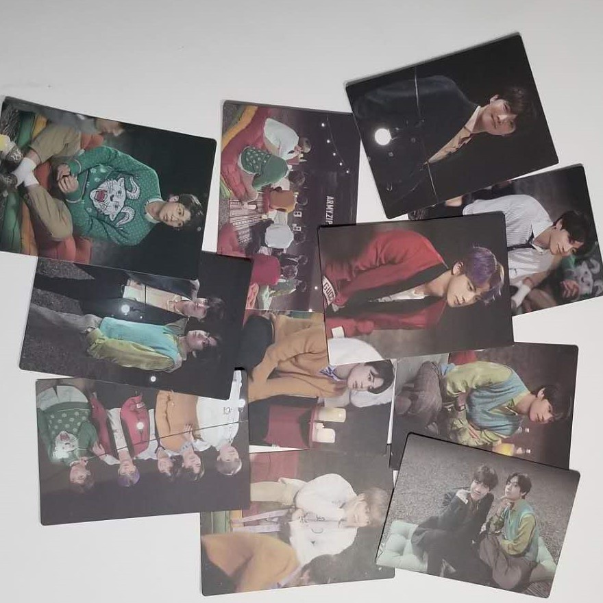 10pcs Kartu Lomo Foto kpop Bts Ukuran Kecil