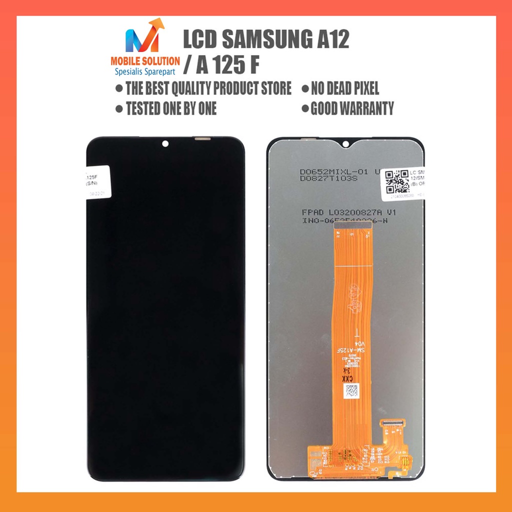 GROSIR LCD SAMSUNG A12/A12F ORIGINAL 100% FULLSET TOUCHSCREEN GARANSI 1 BULAN