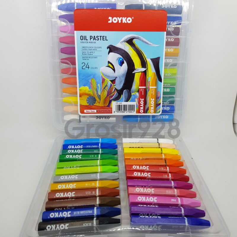 

Oil Pastel / Crayon / Krayon Minyak Joyko 24 warna
