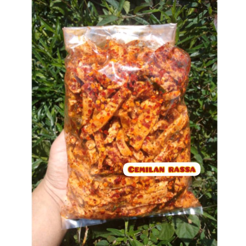 

BASO GORENG DAUN JERUK PEDAH GURIH / Cemilan instan/ Basreng renyah isi 500gram