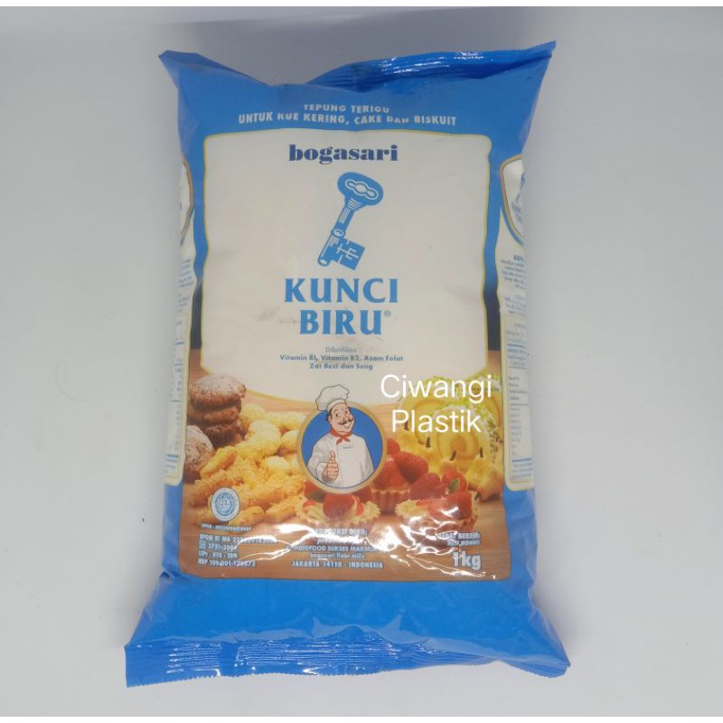 

Tepung Kunci biru