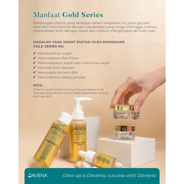 PAKET HEMAT GOLD DAVIENASKINCARE