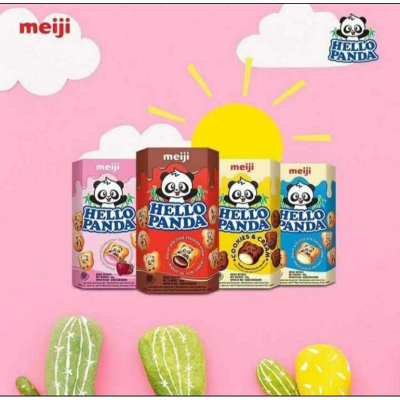 

Meiji Hello Panda 45gr - Camilan Snack