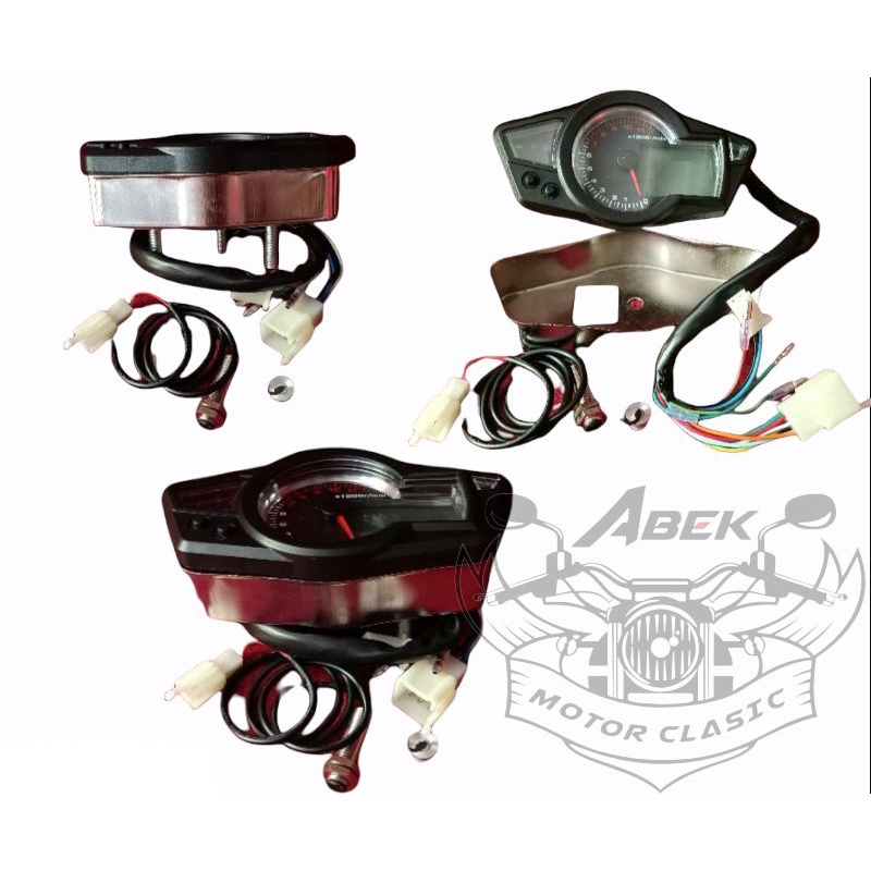 SPEEDOMETER KOSO RX1N SPIDOMETER KOSO RX 1N SET DUDUKAN