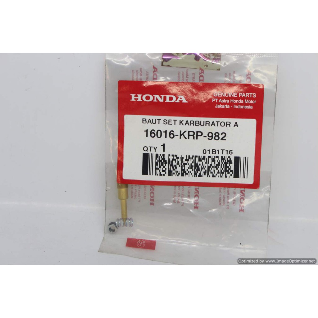 Baut Set Karburator 16016KRP982 Honda Genuine Parts