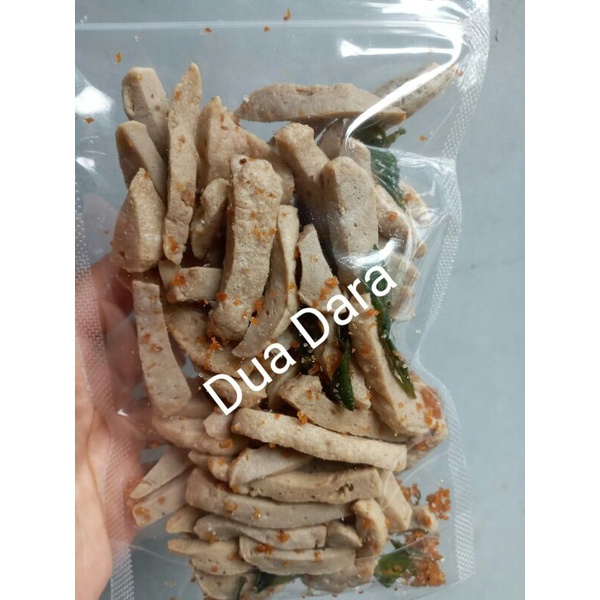 100gr Basreng baso goreng pedas daun jeruk-original