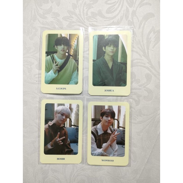 [Ready] Seventeen Official Photocard Ode to You Off The Record SCOUPS JOSHUA HOSHI WONWOO