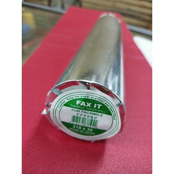 

Fax IT Kertas Fax Thermal 210 x 30 / rol