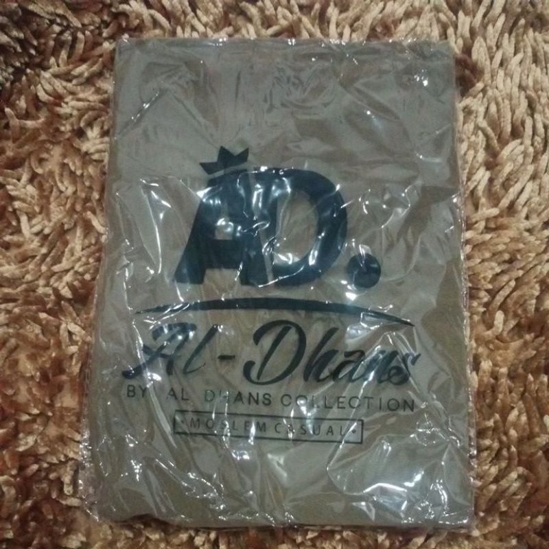040 Sherin Polos Ori Aldhans hijab instan jilbab kerudung original al-dhans-Mocca