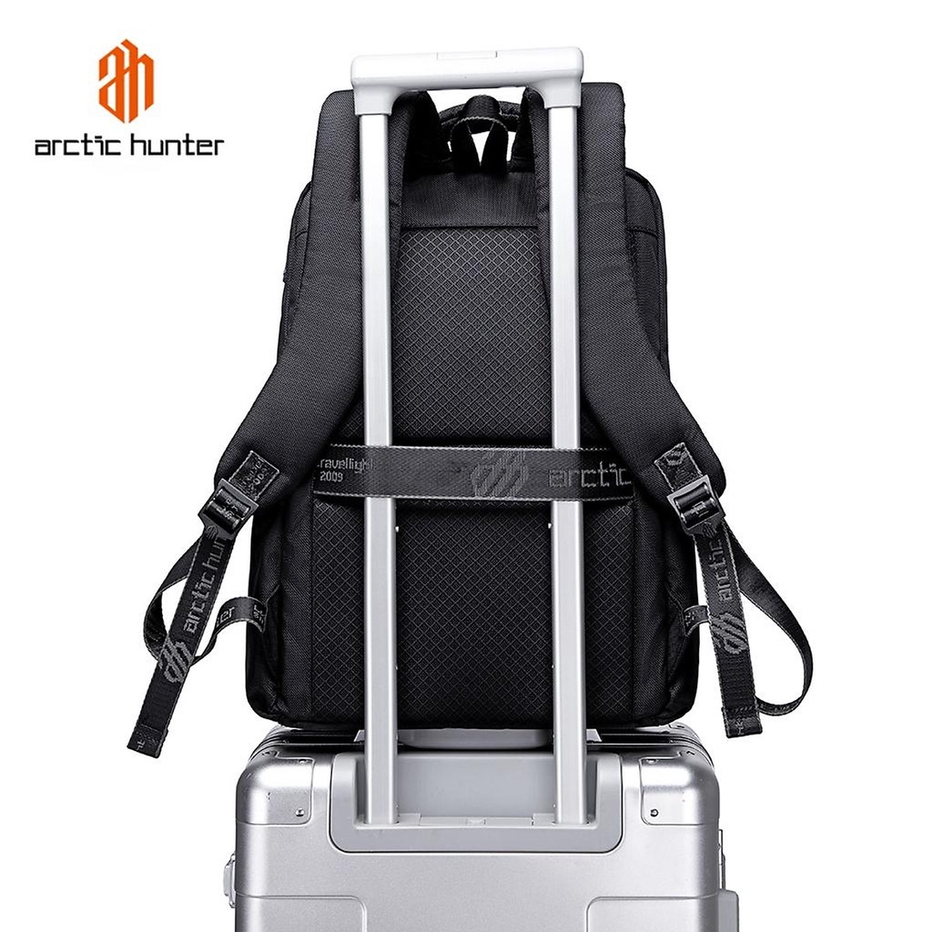 B00478 Tas Arctic Hunter Pria Ransel Backpack Laptop 15.6 Waterproof