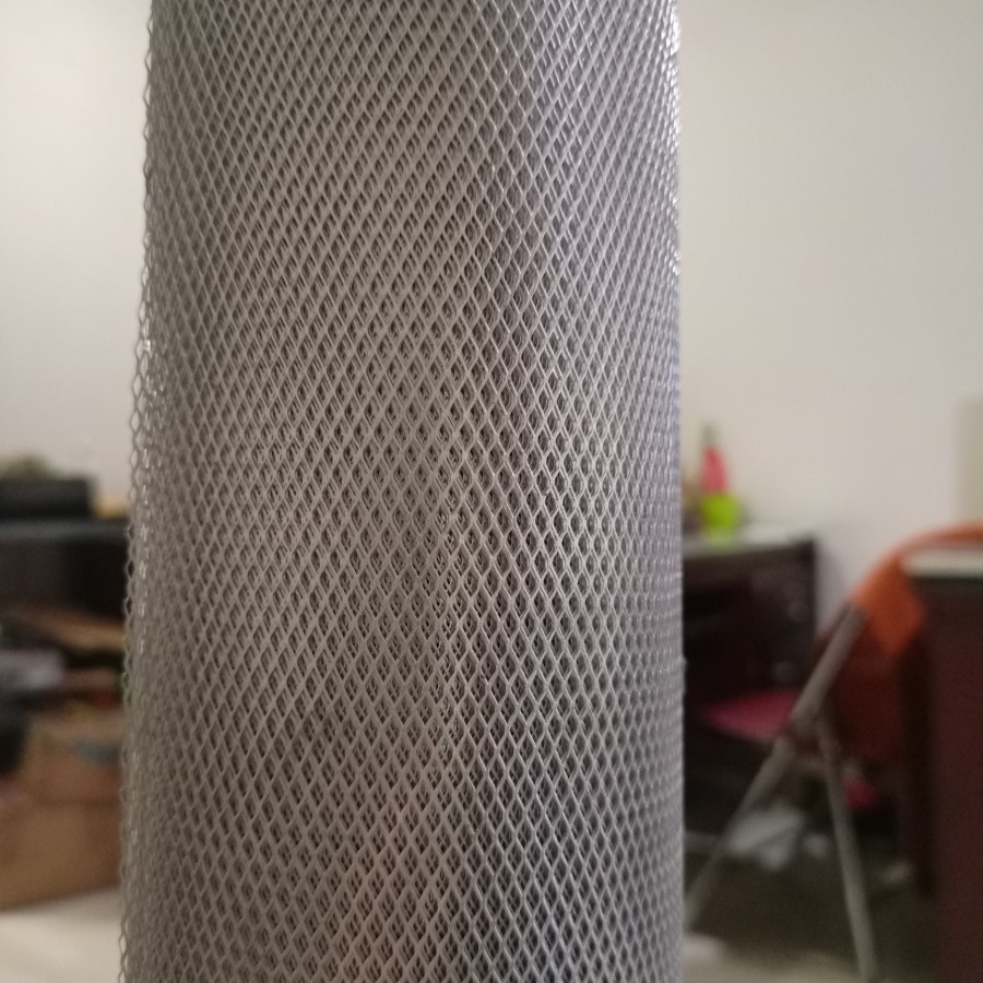 Aluminium Expanded Wire Mesh 2.5mm x 15m / kawat parabola aluminium