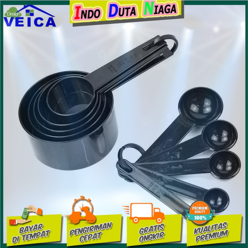 VEICA Sendok Takar Ukur Cup Measuring Spoon 10 PCS - 16799