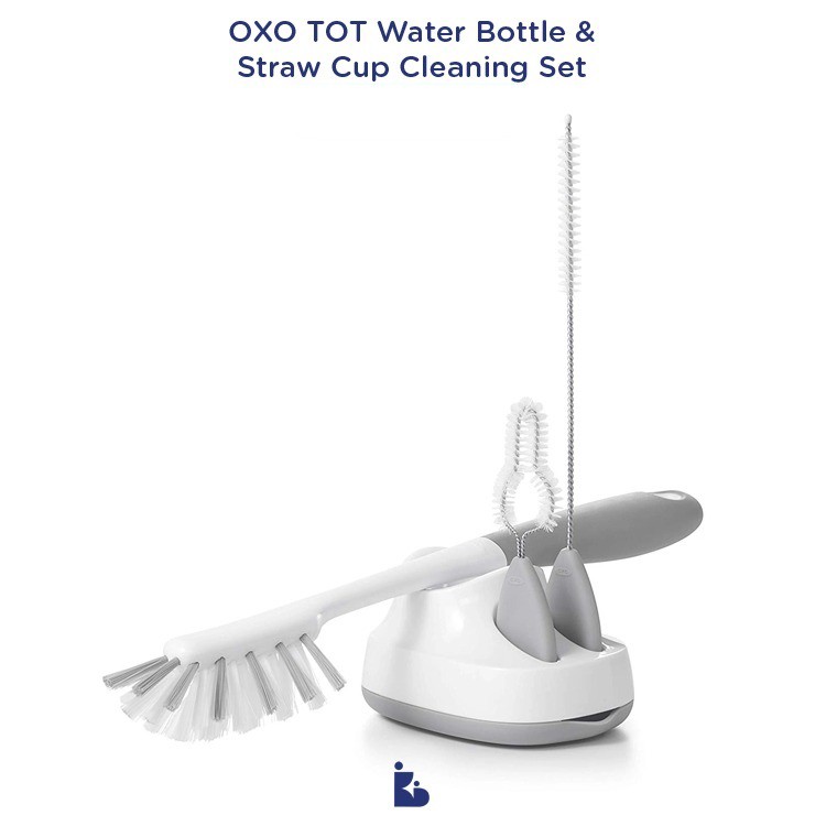 OXO Tot Water Bottle &amp; Straw Cup Cleaning Set | Sikat Pembersih Botol