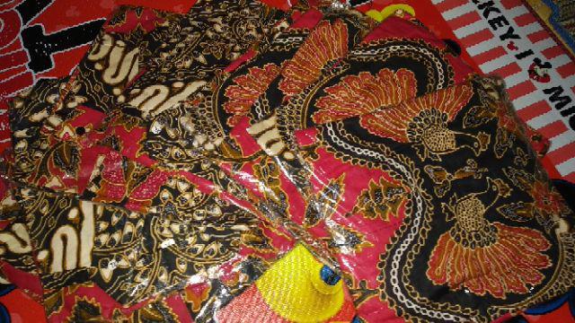 Kemeja Batik Semi Sutra Silky Premium Super Berfuring Batik Pekalongan Halus M L Xl Xxl Panjang