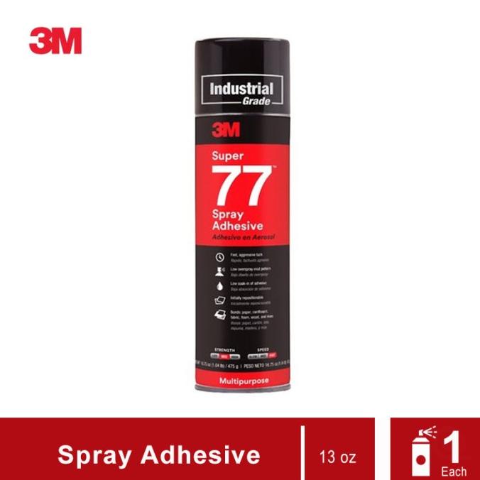 

3M Super 77 Multipurpose Adhesive Aerosol - Lem Serbaguna