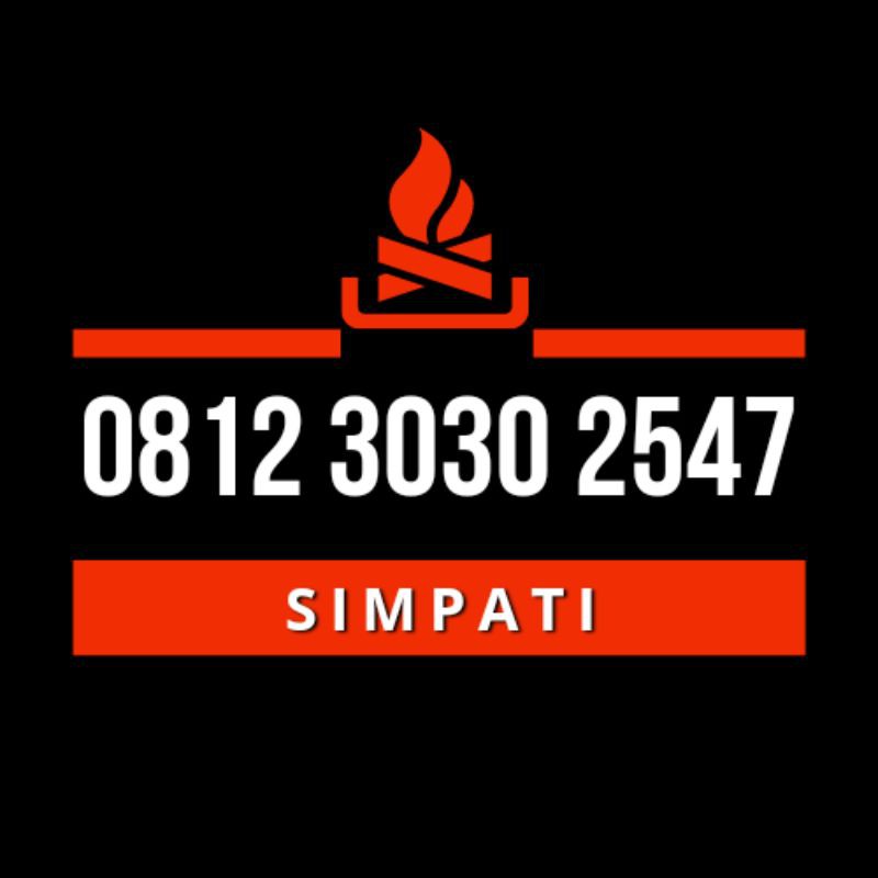 Kartu perdana nomor cantik telkomsel simpati rapi abab hoki bugis 3030 2547