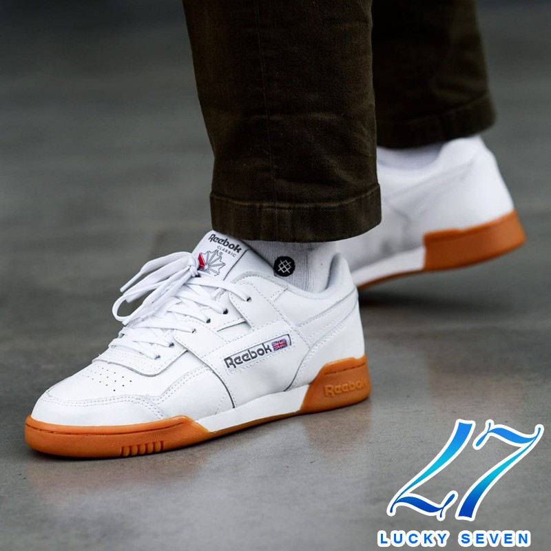 workout plus reebok white