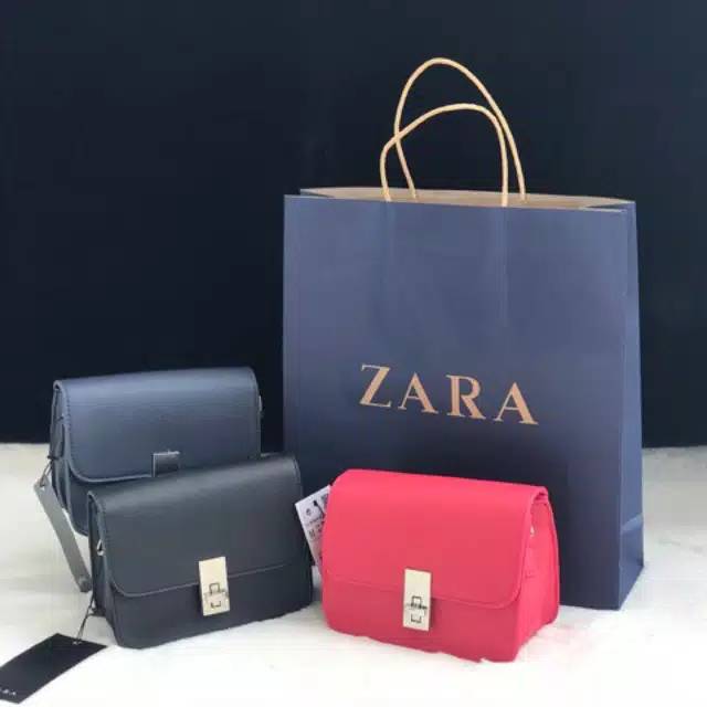 Zara Ori - Zara Floral Bunga - Zara Bag