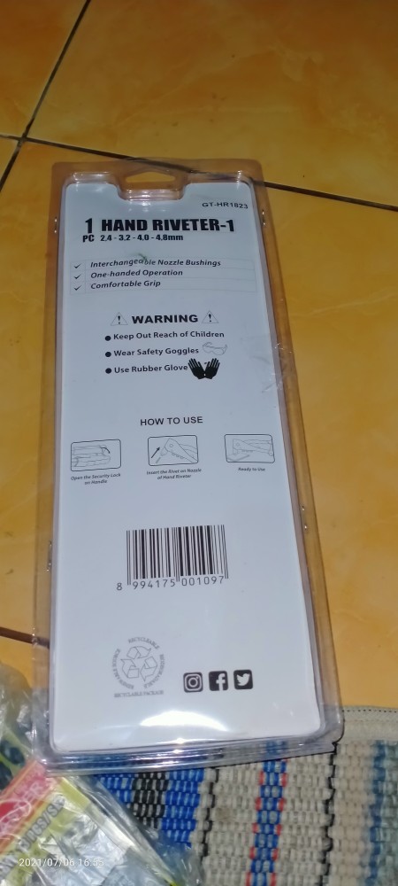 Paku Rivet 540 : 4mm X 11mm Ecer Blind Rifet Ukuran 540 Eceran Paku Keling 4mm Paku Rivet 4mm Rifet