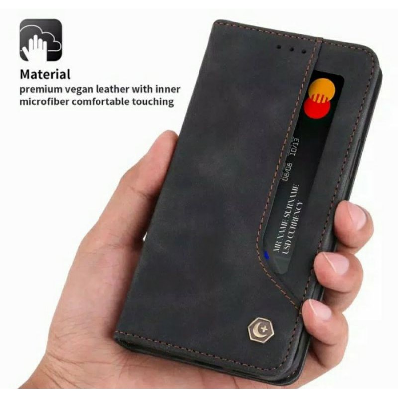 Original Flip Cover Samsung Galaxy A72 /A52 2021 Leather Case Softcase Case Flip dompet