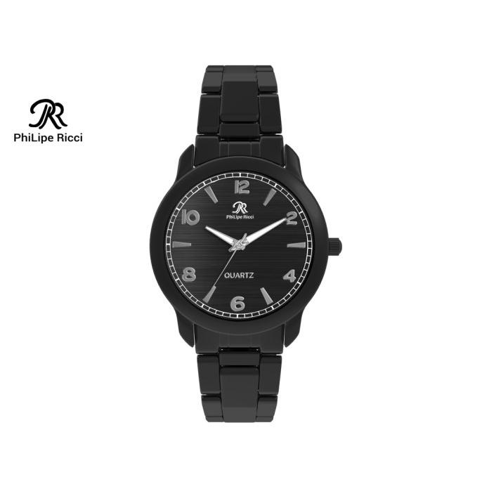 PhiLipe Ricci Jam Tangan Pria Besi Rantai Analog Original PR13