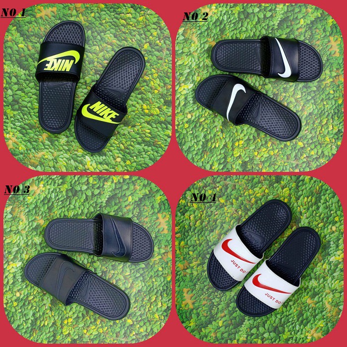 PROMO COD !! SANDAL SLIDE PRIA DAN WANITA NIK NEW ARRIVAL - 【 BISA BAYAR DITEMPAT 】