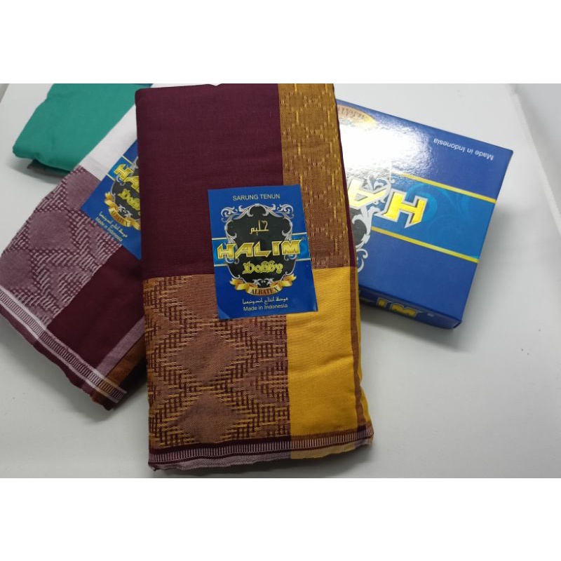 Sarung Doby Halim Premium