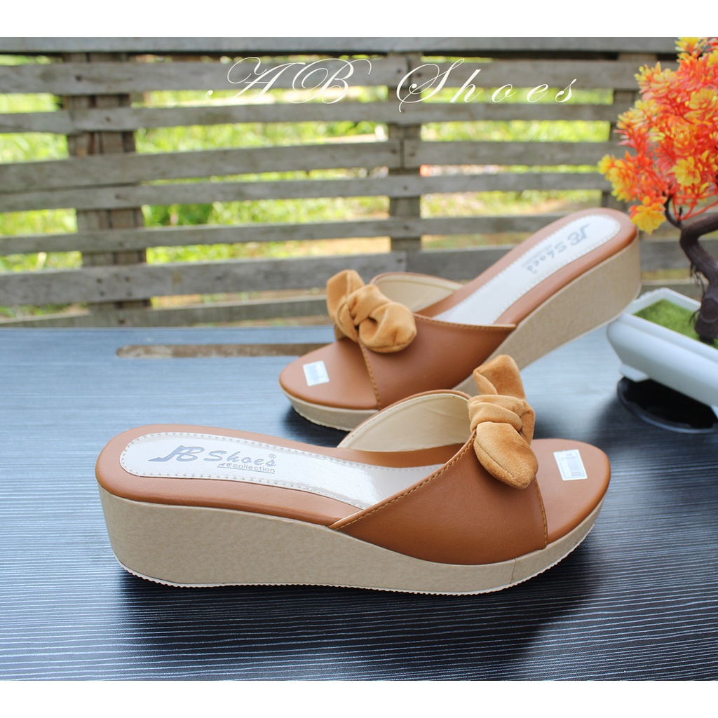 SANDAL WANITA WEDGES TERLARIS Sandal Wedges Wanita Pita Tali