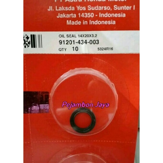 91201434003 OIL SEAL 14X20X3,2