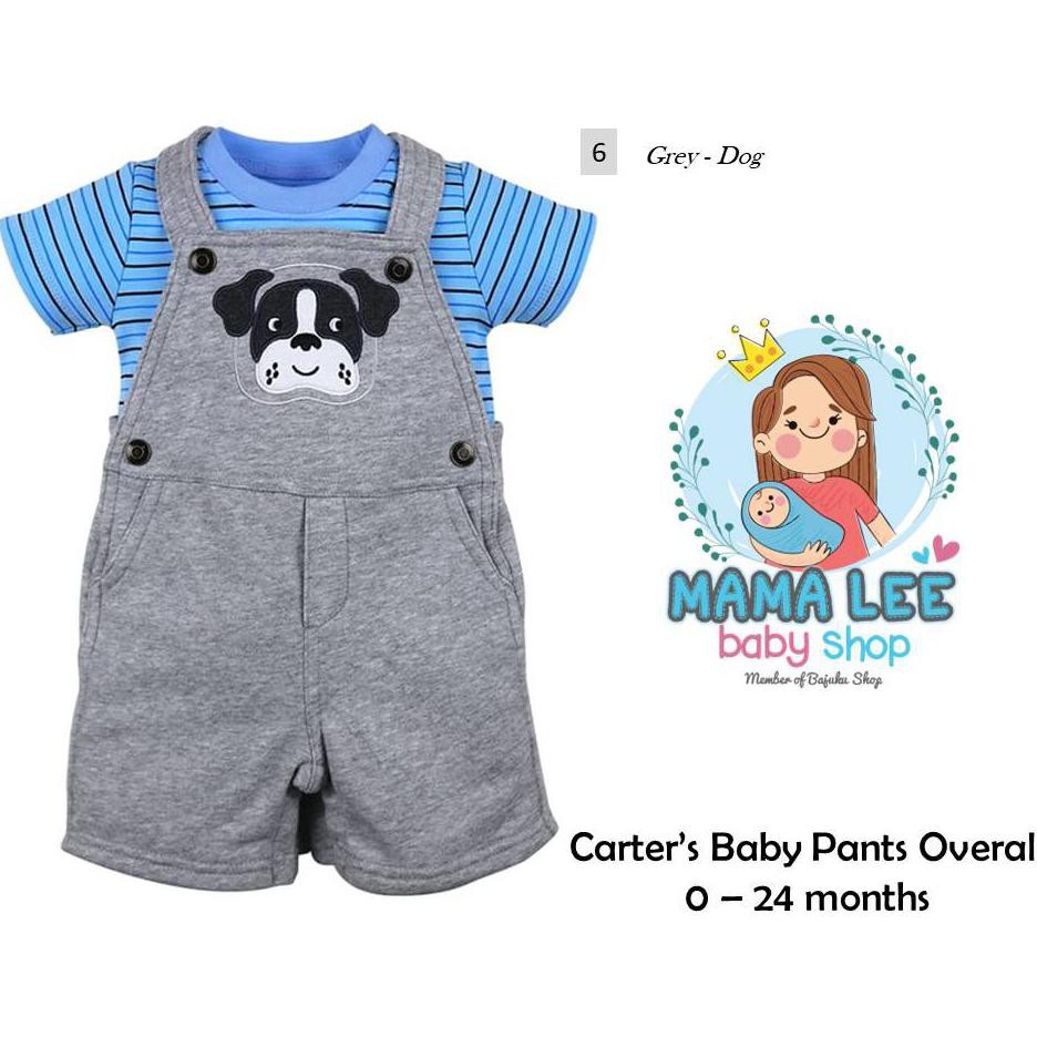 CARTERS PANTS OVERALL 2 IN1 / 0-24M / CARTER / BAJU KODOK / BAJU BAYI / BAJU MONYET /  BABY BOY GIRL