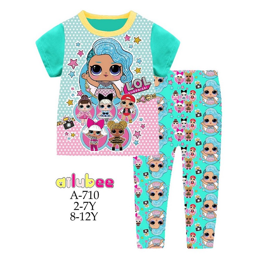 Baju Setelan Piyama Baju Tidur Anak LOL A710 Shopee Baju Setelan Piyama Baju Tidur Anak LOL A710 Shopee