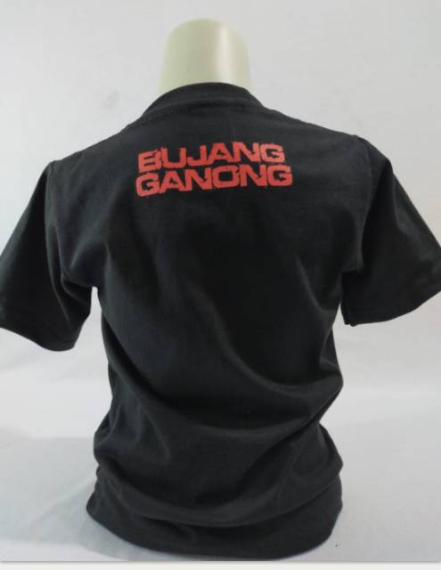 KAOS  BUDAYA ANAK BUJANGGANONG ASLI PONOROGO JIAGEX/JEGEX BGF001 A HITAM