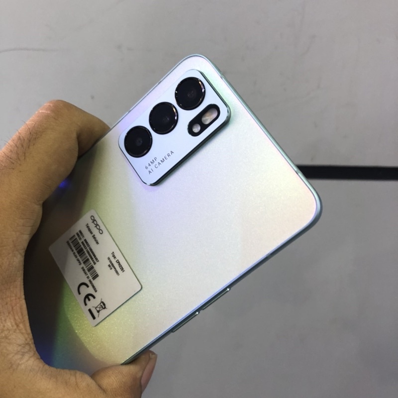 oppo reno 6 5G ram 8gb second bekas pakai