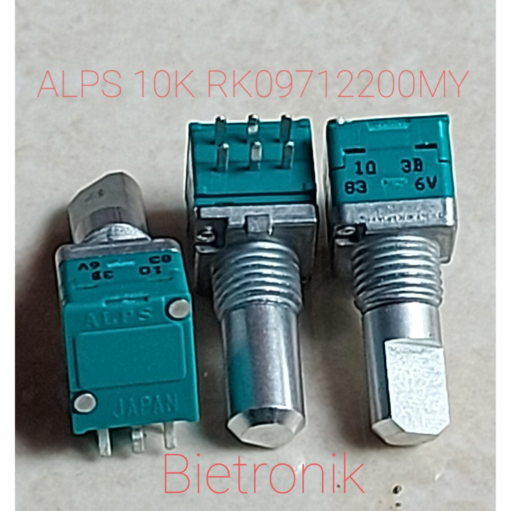 Potensiometer 10K Original ALPS Electric RK09712200MY