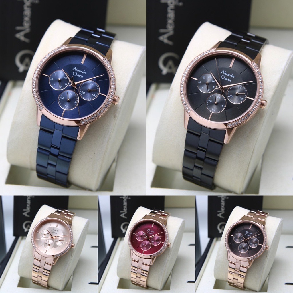 JAM TANGAN WANITA ALEXANDRE CHRISTIE AC 2988 ORIGINAL GARANSI RESMI 1TAHUN