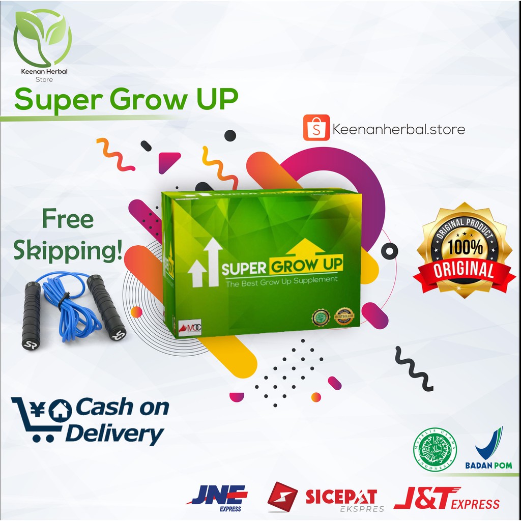 

SUPER GROW UP Original Susu Peninggi Badan