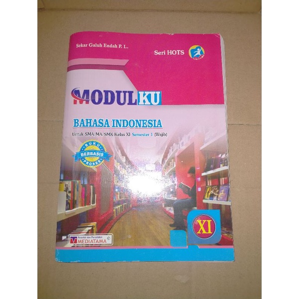 

Buku paket modulku bahasa indonesia XI / 11