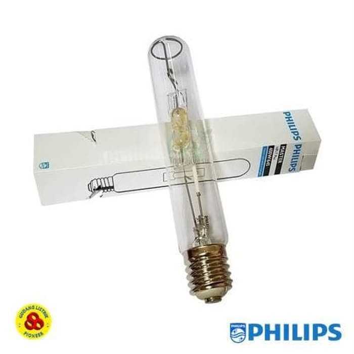 Philips Lampu HPIT 400W E40 Bohlam Lampu Sorot HPI-T 400 Watt