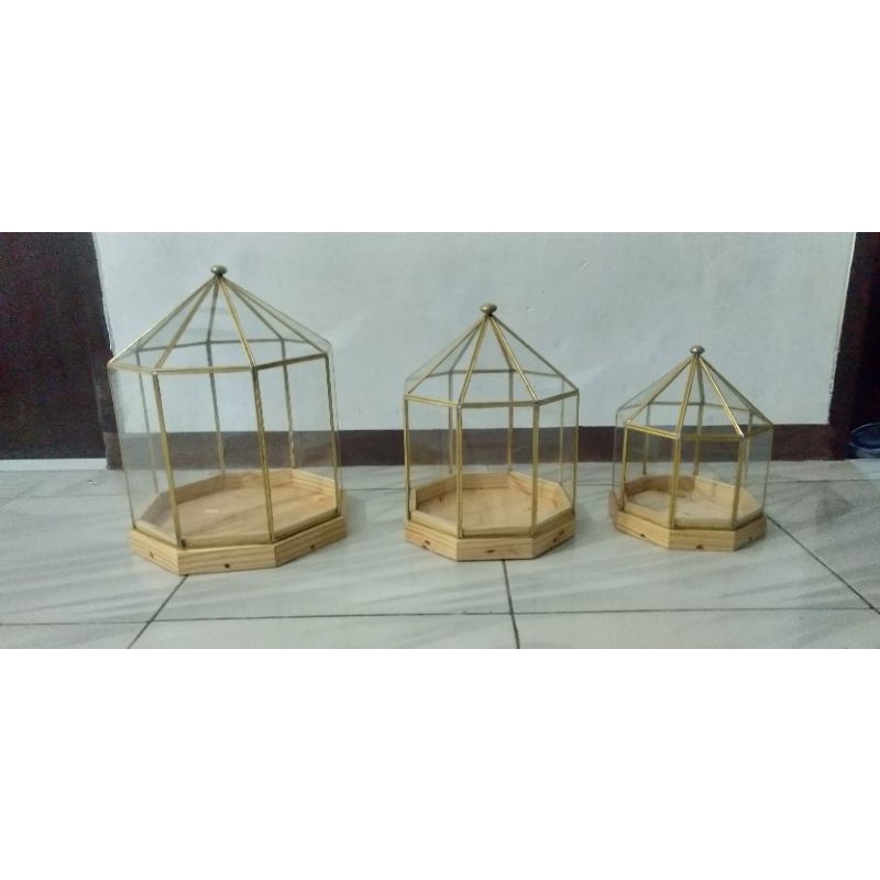 kotak hantaran alas kayu satu set 3pcs /kotak hantaran satu set s8 /kotak seserahan  /kotak mahar