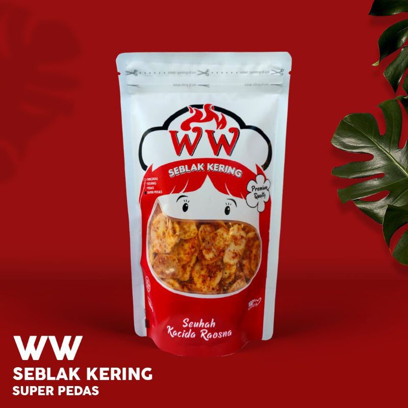 

WW Seblak kering super pedas