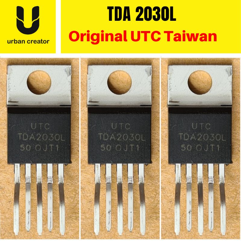 IC TDA 2030L Original UTC Taiwan, Hi Quality IC Gainclone Amplifier